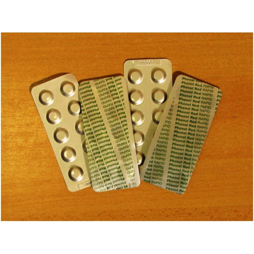 DPD-3 Mérőtabletta, kötött klór tartalom méréshez, 10db/levél DPD-3 Mérőtabletta, kötött klór tartalom méréshez, 10db/levél